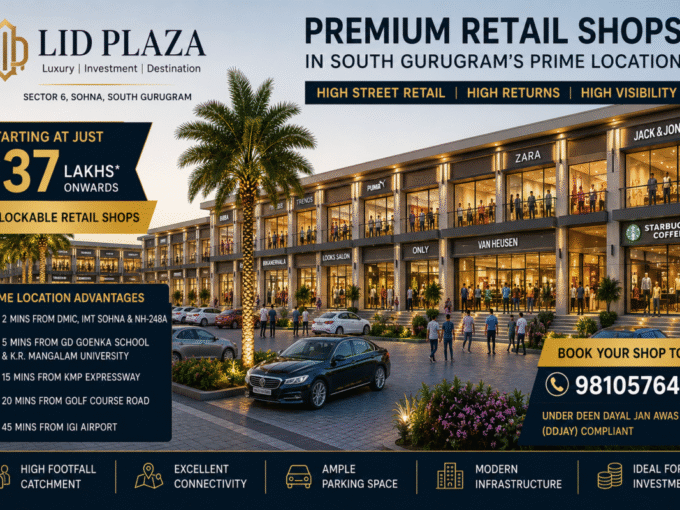 Lidplaza-lockableretailshops-sec6sohna